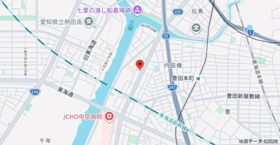 【地図】 | GRANDTIC内田橋