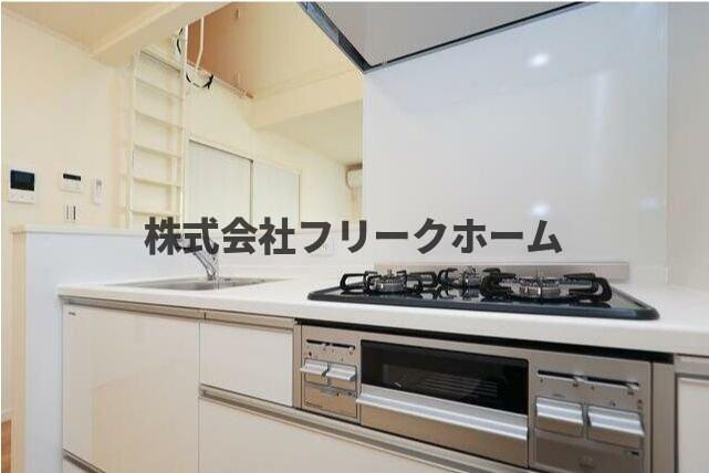 杉並区久我山４丁目のアパートのキッチン