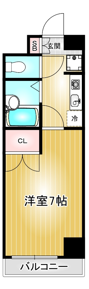 ヴィアルCITY今池｜名古屋市の賃貸ならMｙ賃貸の間取り|ヴィアルCITY今池