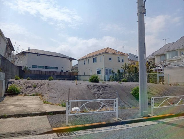 目黒区中根2丁目　建築条件なし売地の外観