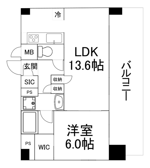 【間取り】 | ジオエント梅田北リバーフロント