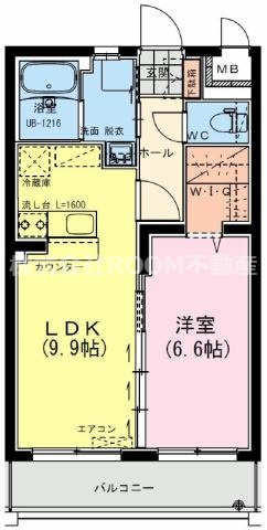 ヴァレンティナの間取り