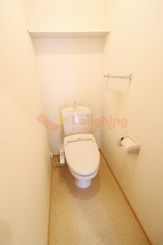 久留米市津福本町のアパートのトイレ|トイレもきれいです