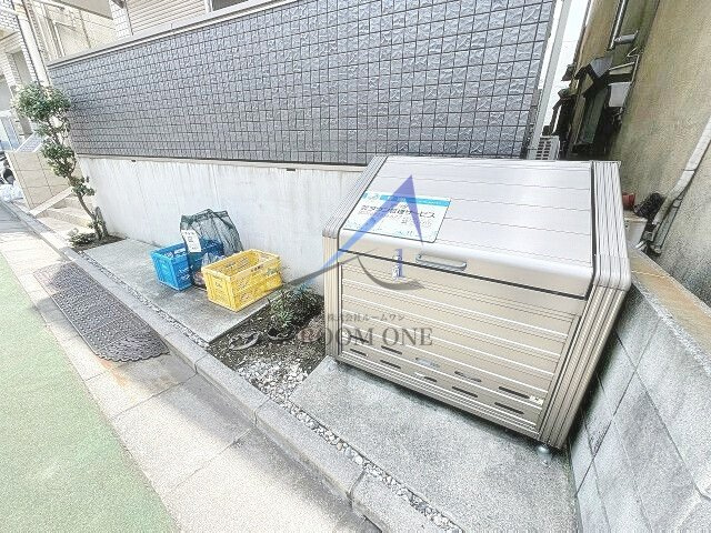 Vieuno仲町のその他共用部分|敷地内ゴミ置き場です。