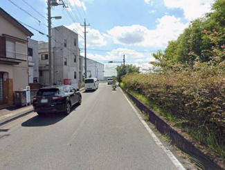 【周辺】 | 草加市松江　工場付住宅 | 前面道路