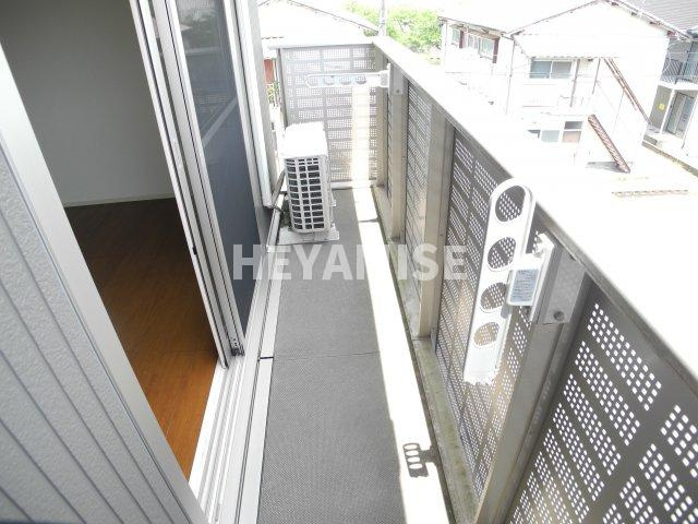 ヴェルジェ矢上のバルコニー