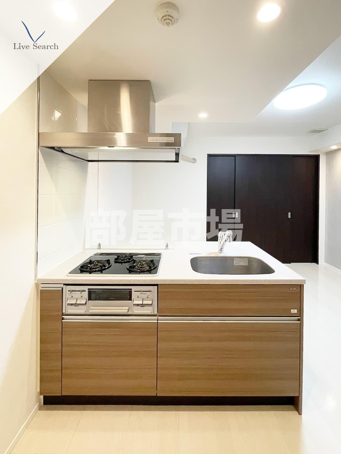 グラントレゾール駒形のキッチン