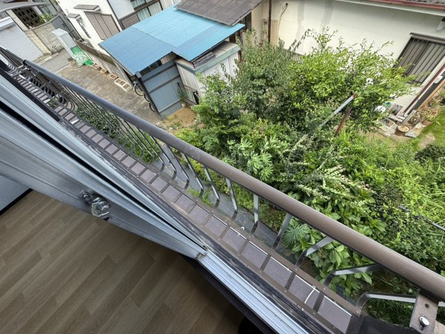 コーポミヤシタのバルコニー