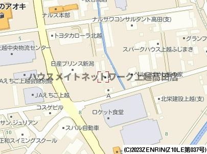 グロースフェルトＢの地図|位置図