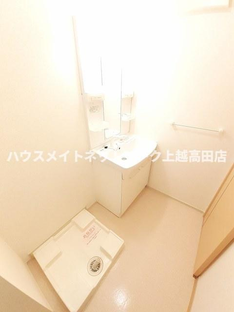 グロースフェルトＢの洗面所|洗髪洗面化粧台
