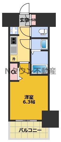 【間取り】 | MAXIV大須観音 | 間取りです。