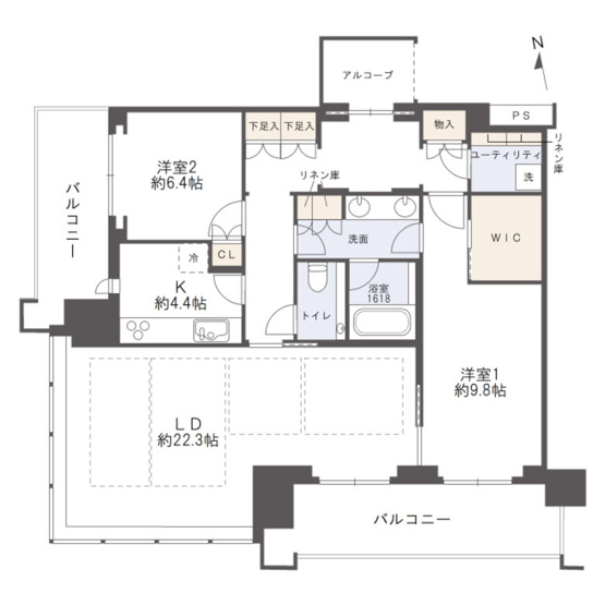 【間取り】 | グラングリーン大阪 THE NORTH RESIDENCE