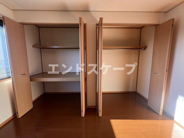 高崎グリーンハイツ Ⅴ　Ｂの収納|高崎、前橋のお部屋探しはエンドスケープまで！お客様の理想お聞かせ下さい♪