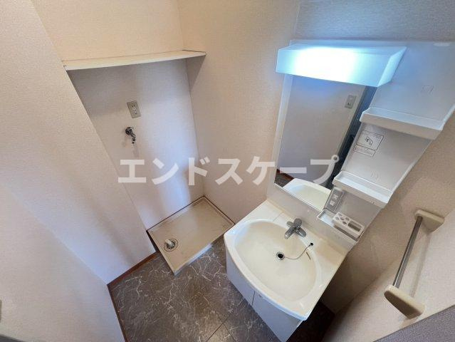 高崎グリーンハイツ Ⅴ　Ｂの独立洗面台|高崎、前橋のお部屋探しはエンドスケープまで！お客様の理想お聞かせ下さい♪