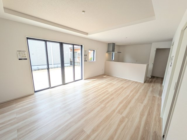 取手市戸頭　17期　新築戸建て　1号棟の居間・リビング