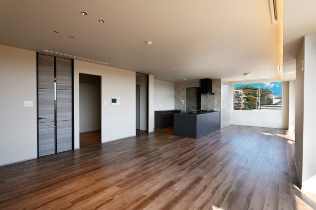 芦屋親王塚パークマンションの居間・リビング|ゆったり過ごせるリビングです