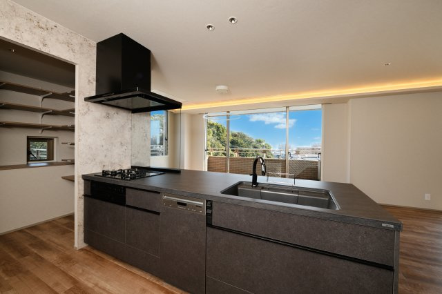 芦屋親王塚パークマンションのキッチン|キッチンでお料理をお楽しみください