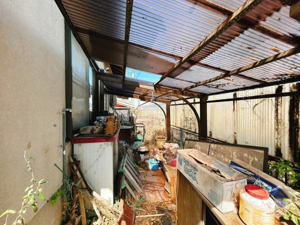 富士宮市山本の中古一戸建|庭別角度 