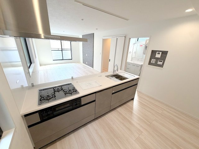 立川市柏町3丁目全1棟　新築戸建のキッチン