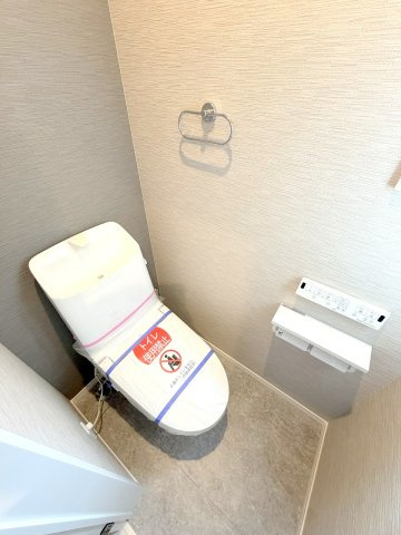 立川市柏町3丁目全1棟　新築戸建のトイレ