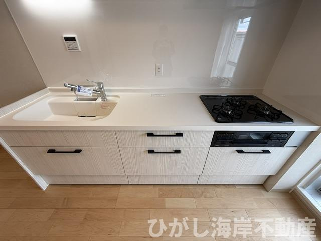 湘南小糸第一住宅１号棟のキッチン|新規リフォーム完了！　システムキッチン