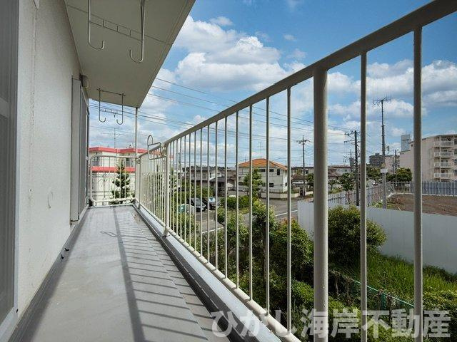 湘南小糸第一住宅１号棟のバルコニー|バルコニー