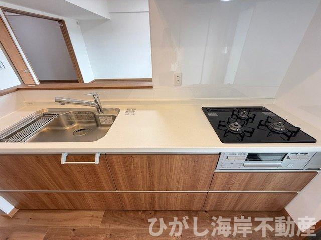 ビッグヴァングランヴァーグ茅ヶ崎のキッチン|新規リフォーム完了！　システムキッチン