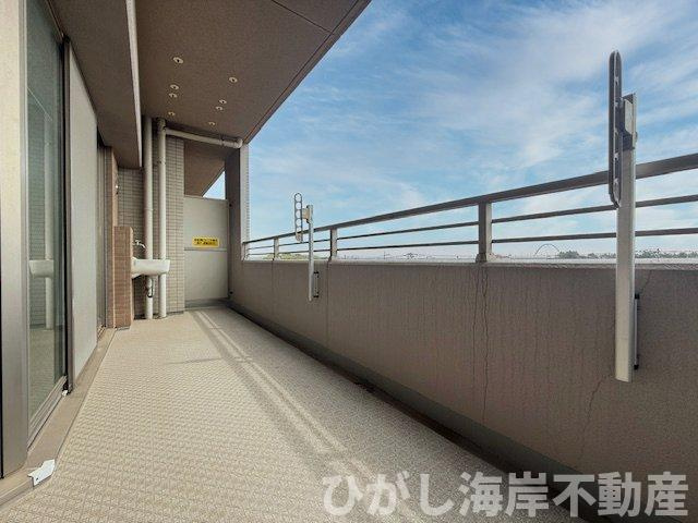 ビッグヴァングランヴァーグ茅ヶ崎のバルコニー|バルコニー