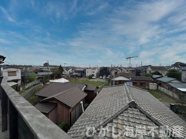 茅ヶ崎市松林2丁目　中古戸建の展望|ウッドデッキからの眺望