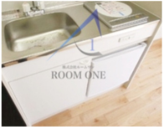 ファブール千川の収納|キッチン下収納です。