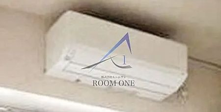 東映市ケ谷マンションの設備|エアコンです。