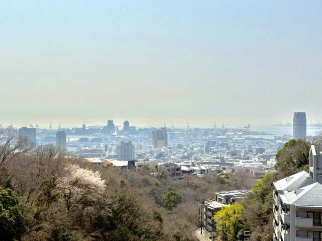 マンション住吉川の展望|山と海が見られる景色となっております。
閑静な場所でお過ごしいただけます。