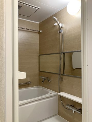 【浴室】 | サンセレクト稲積公園Ⅱ | ユニットバスは浴室暖房乾燥機付き♪