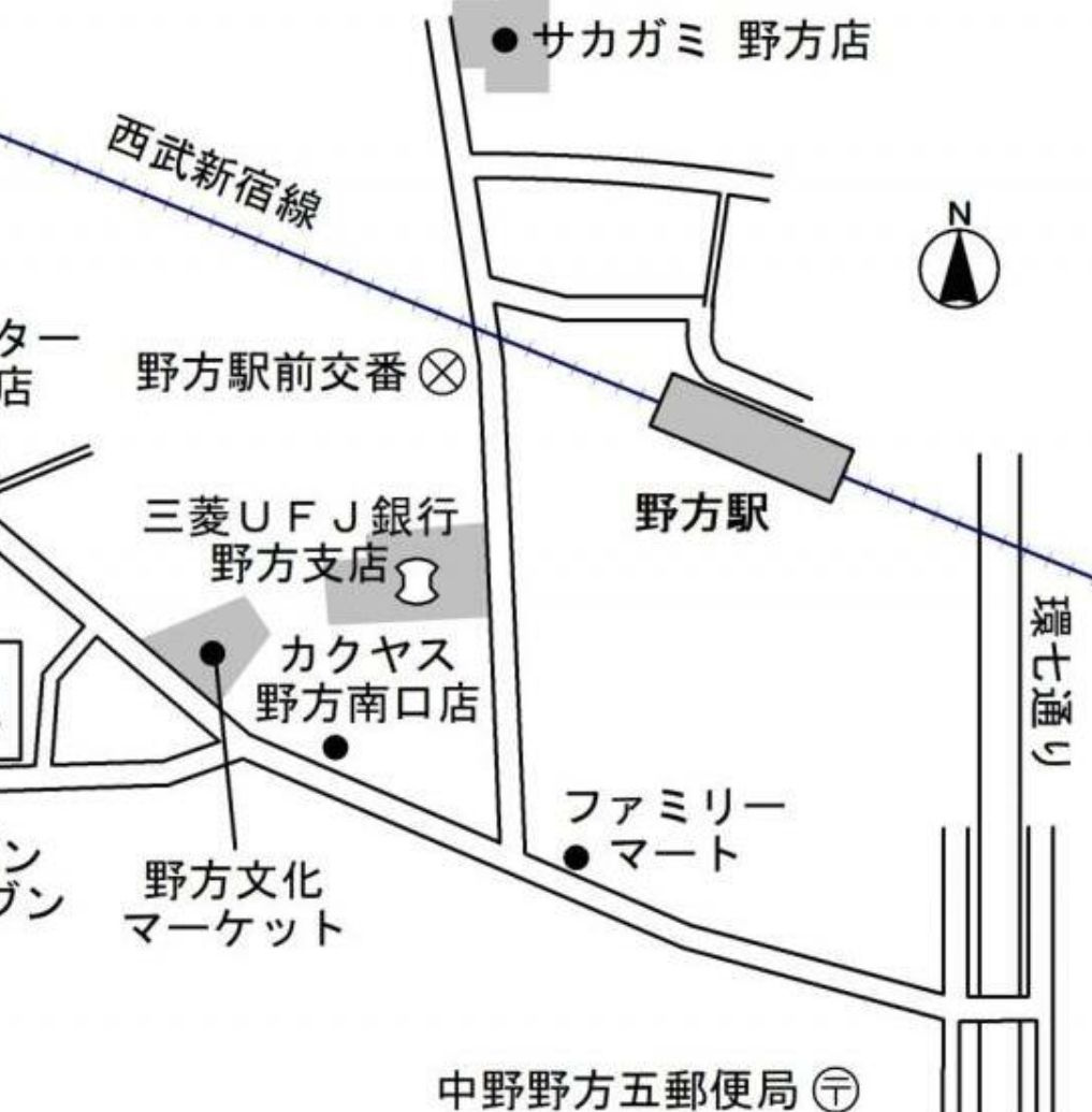 茶乃葉（チャノハ）の地図