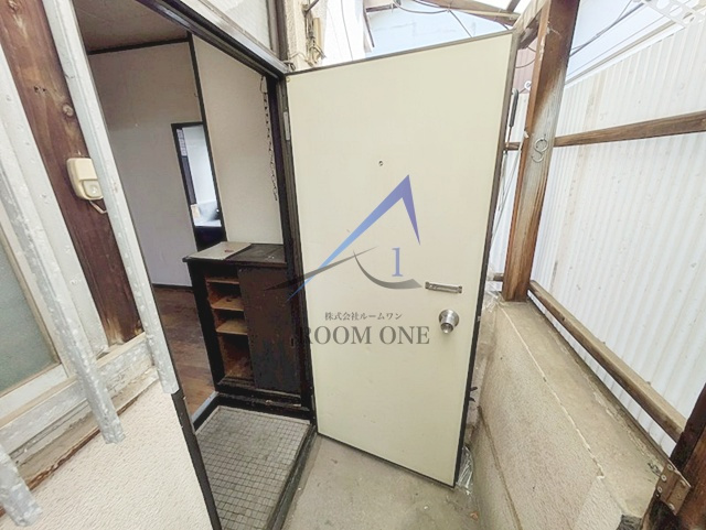 勝山アパートのエントランス|エントランスです。