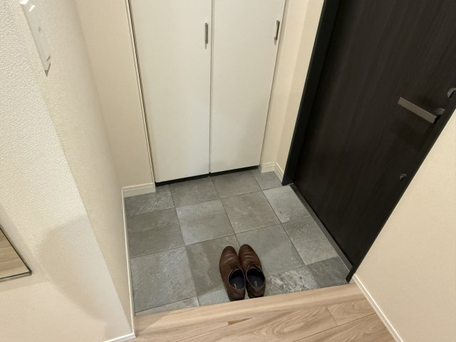 ヴァルト鷺ノ宮の玄関