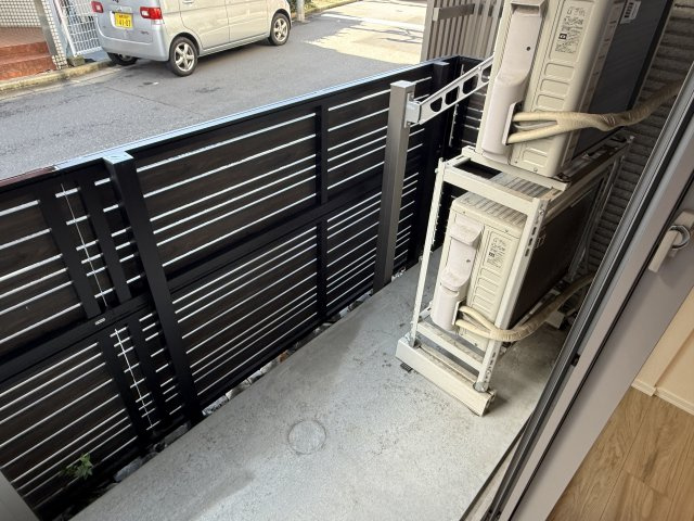 ヴァルト鷺ノ宮のバルコニー