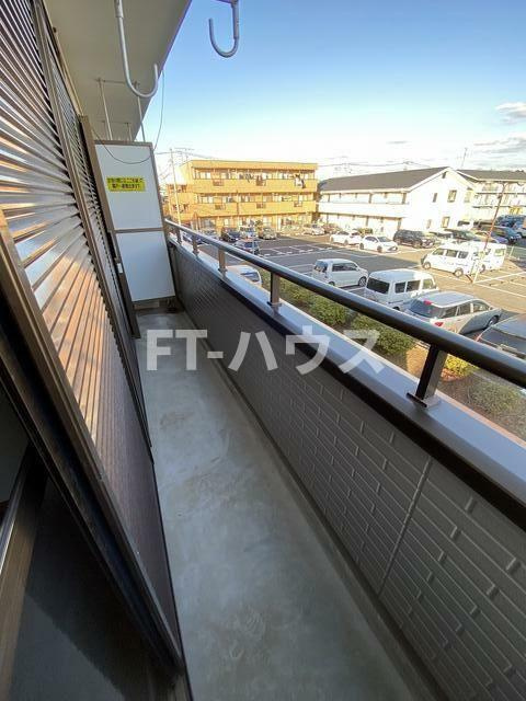 メゾンナカムラⅤのバルコニー