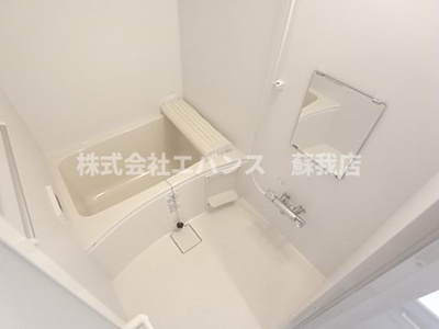 【浴室】 | DOビル千葉寺 | ゆったり過ごせるお風呂です