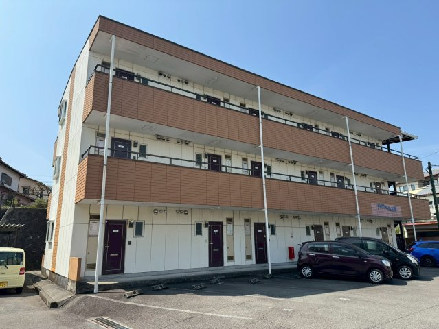 三島市　二棟一括アパートの外観