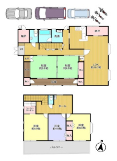 【間取り】 | 川西市緑が丘1丁目　中古戸建
