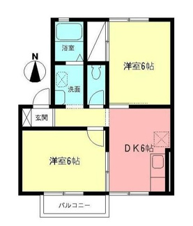 【間取り】 | アベニュー西湘 | アベニュー西湘の間取り
