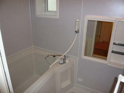 【浴室】 | メゾンフ・ミールB | 日々の疲れを癒すお風呂付です