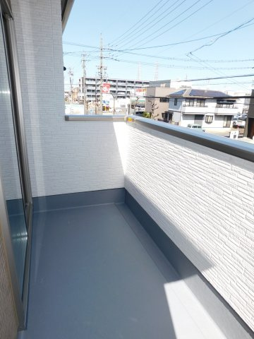 清須市西枇杷島町城並３丁目の新築一戸建のバルコニー|◇バルコニー◇　　陽当り良好なワイドバルコニー♪