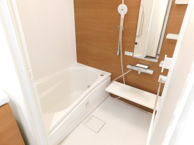 宝マンション日比野の浴室|◇浴室◇　　追炊き式給湯器交換　（令和７年１２月リフォーム済）