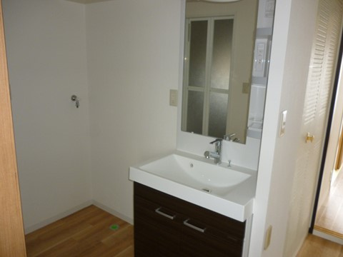 アメニティハイツ Bの洗面所