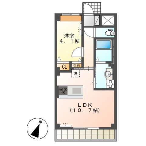 Eternal J（エターナル　ジェイ）の間取り