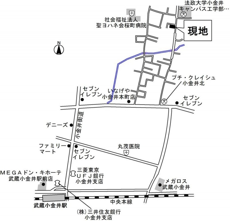 フォーラムＮの周辺