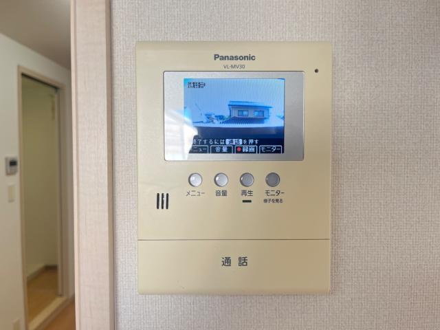 メゾン　ラメールの内装|カメラ付インターホン