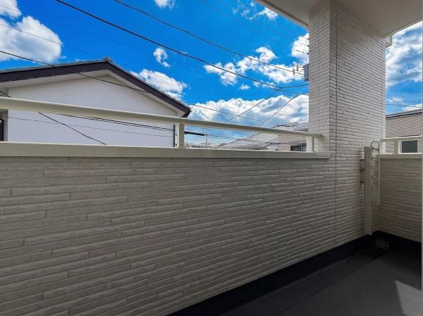 横浜市泉区新橋町の新築一戸建のバルコニー|陽当り良好のバルコニー！
風通しもよく気持ちいいです